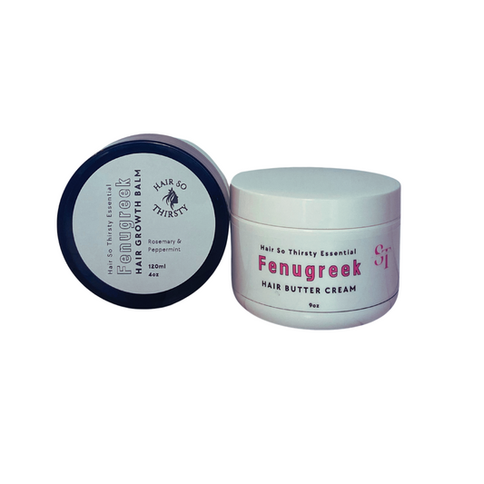 Fenugreek Growth Hair Balm & Fenugreek Growth Hair Butter Cream Bundle